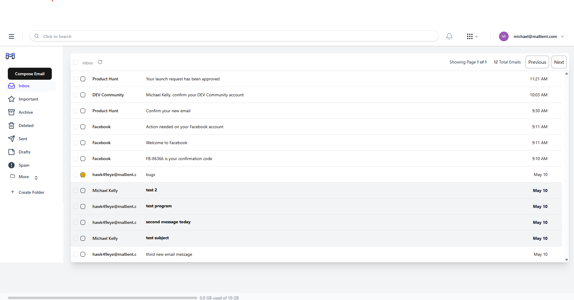 App screenshot